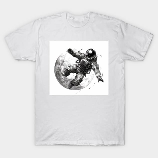 ASTRONAUT IN THE OCEAN T-Shirt by LloydLegacy2020